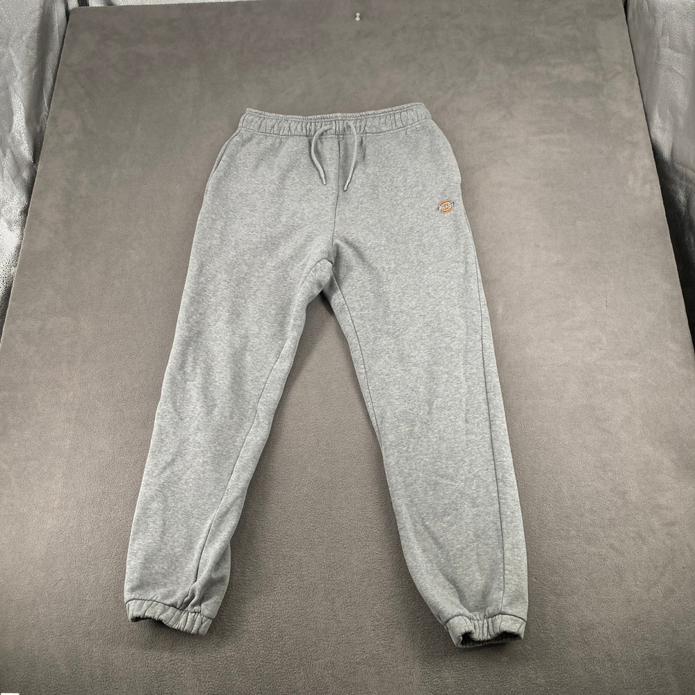 Dickies Mens Fleece Jogger Sweatpants Heather Gray WPE04HG Medium